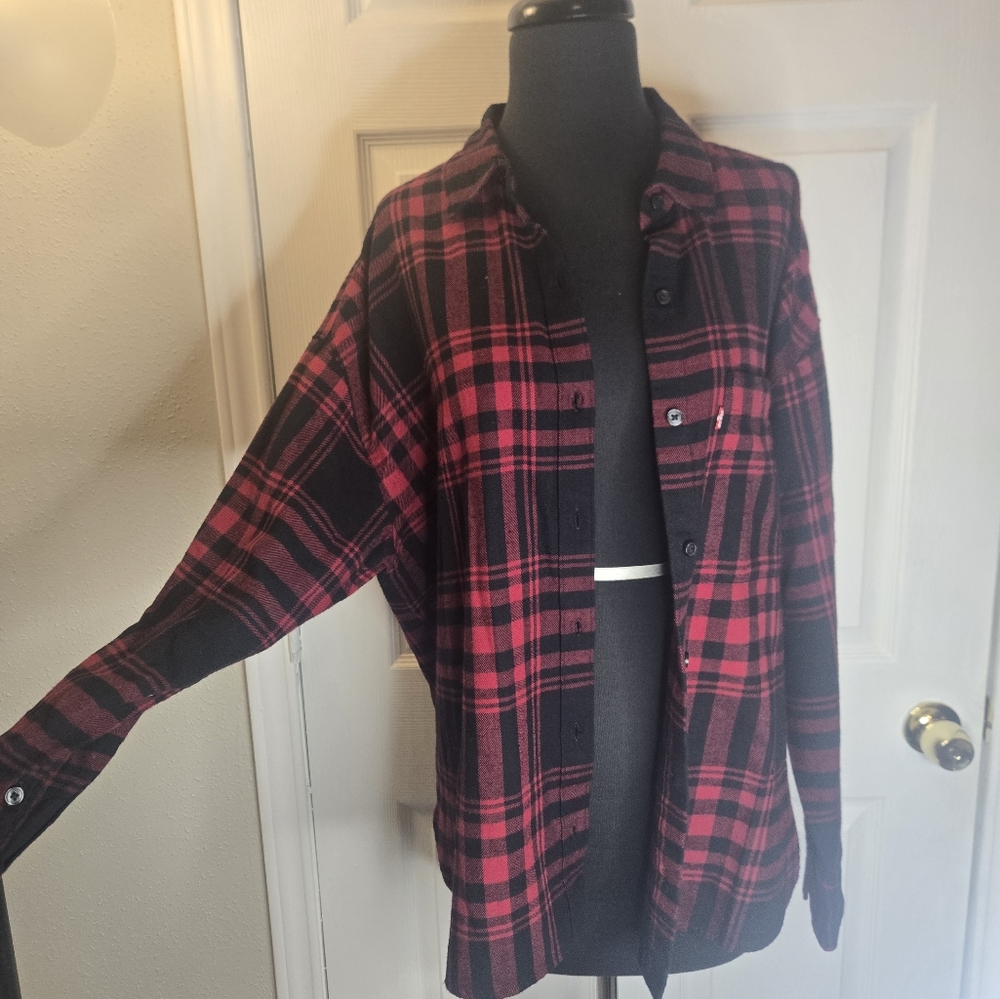 Levi's Red Plaid Flannel